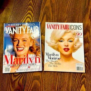 Vintage Marilyn Monroe Vanity Fair Mags